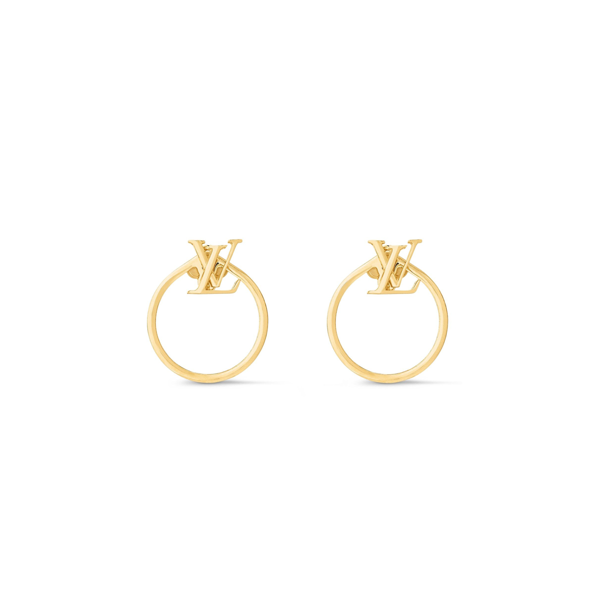 LOUIS VUITTON LV ECLIPSE EARRINGS M00763